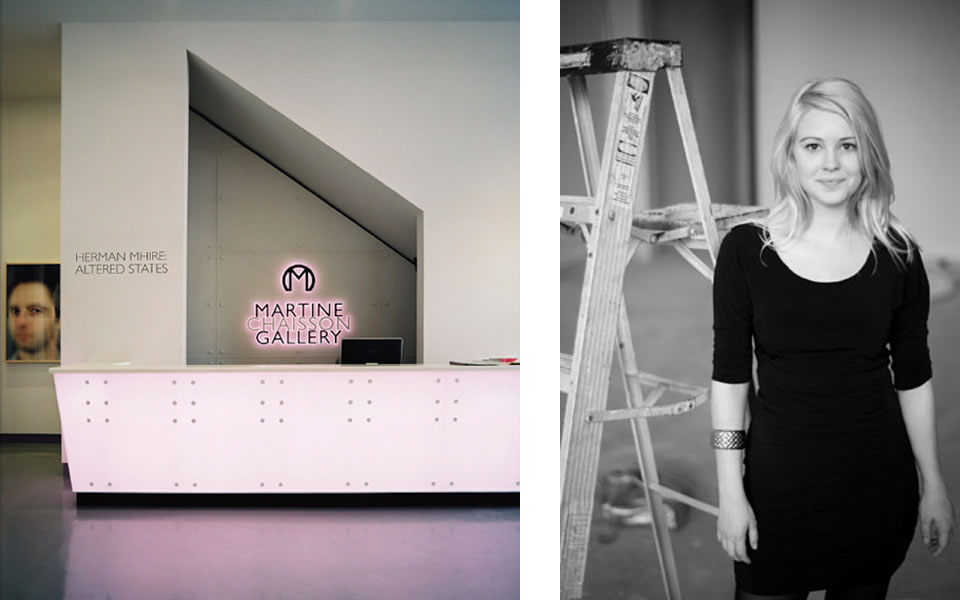 Gallery Owner Martine Chaisson