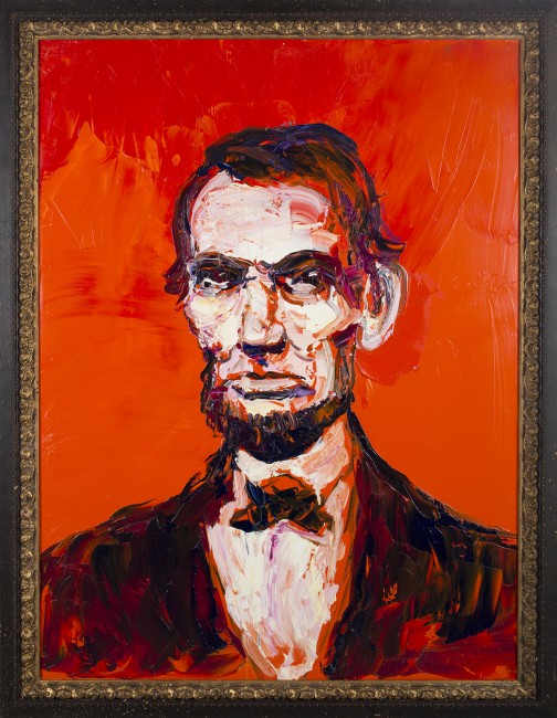 Red Lincoln, 40"x30"